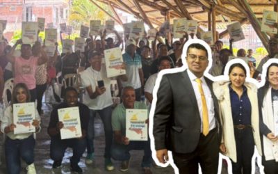 A más de 370 familias colombianas se les cumplió el sueño: Nadie podrá quitarles su propiedad